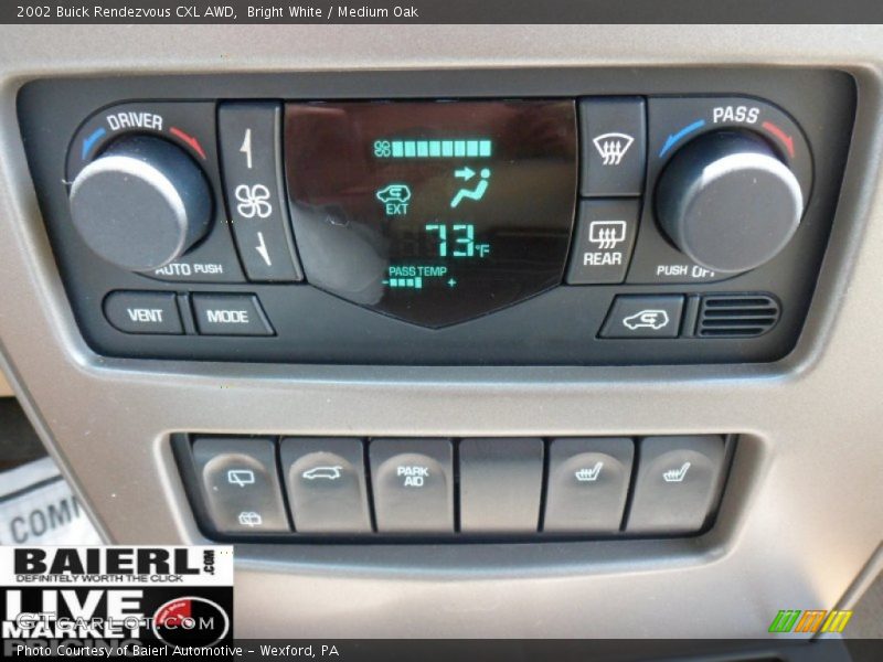 Bright White / Medium Oak 2002 Buick Rendezvous CXL AWD