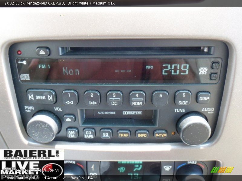 Bright White / Medium Oak 2002 Buick Rendezvous CXL AWD