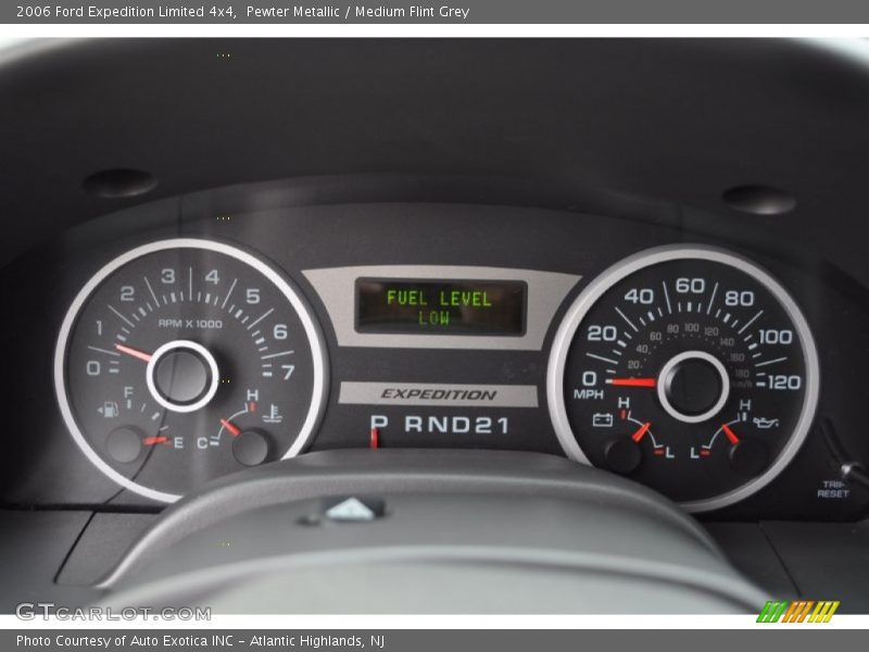  2006 Expedition Limited 4x4 Limited 4x4 Gauges