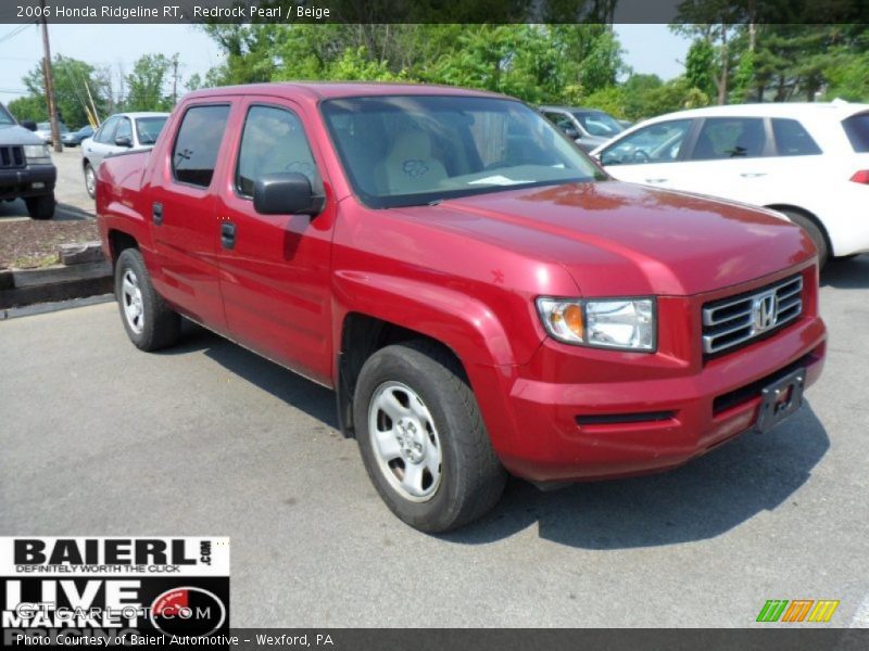 Redrock Pearl / Beige 2006 Honda Ridgeline RT