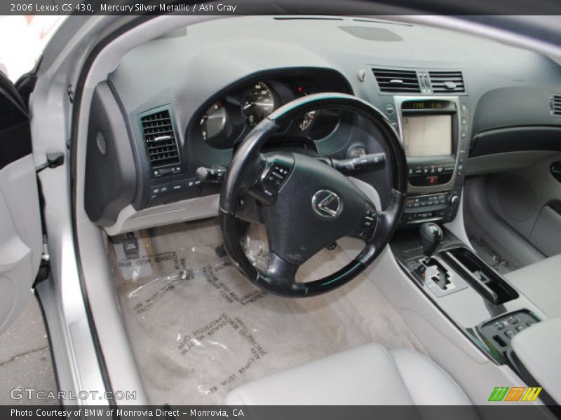 Mercury Silver Metallic / Ash Gray 2006 Lexus GS 430