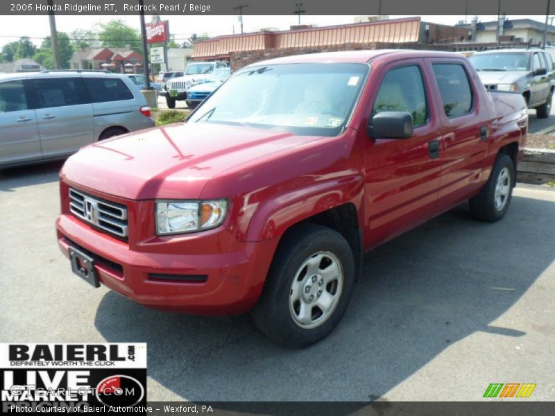 Redrock Pearl / Beige 2006 Honda Ridgeline RT