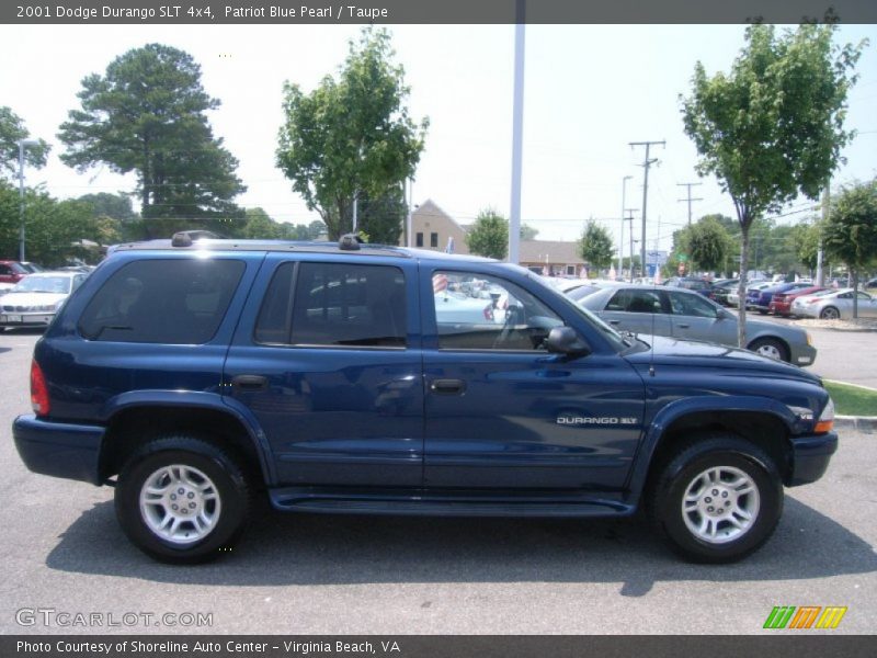 Patriot Blue Pearl / Taupe 2001 Dodge Durango SLT 4x4