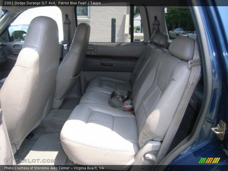 Patriot Blue Pearl / Taupe 2001 Dodge Durango SLT 4x4