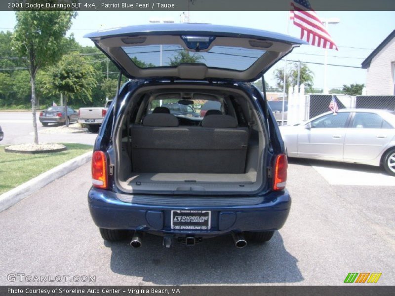 Patriot Blue Pearl / Taupe 2001 Dodge Durango SLT 4x4