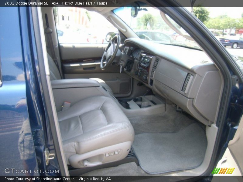 Patriot Blue Pearl / Taupe 2001 Dodge Durango SLT 4x4