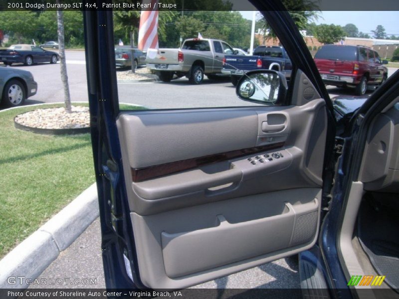 Patriot Blue Pearl / Taupe 2001 Dodge Durango SLT 4x4