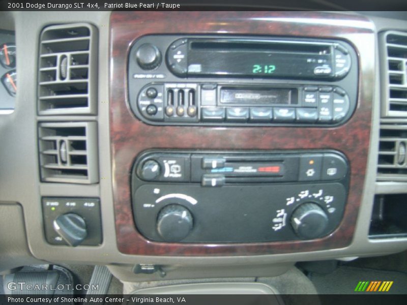 Patriot Blue Pearl / Taupe 2001 Dodge Durango SLT 4x4