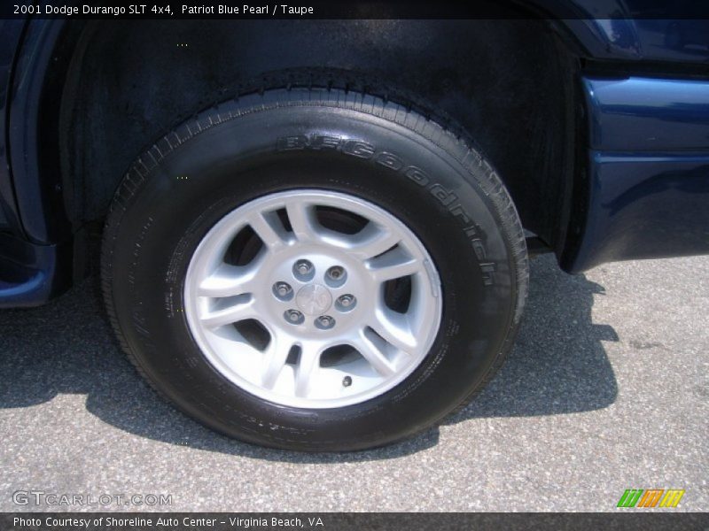 Patriot Blue Pearl / Taupe 2001 Dodge Durango SLT 4x4