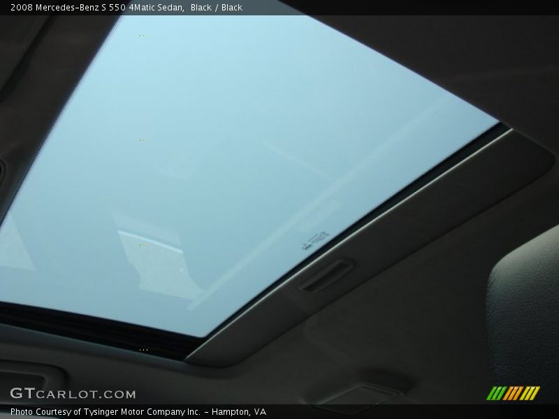 Black / Black 2008 Mercedes-Benz S 550 4Matic Sedan
