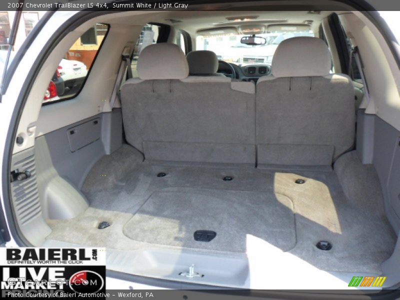 Summit White / Light Gray 2007 Chevrolet TrailBlazer LS 4x4