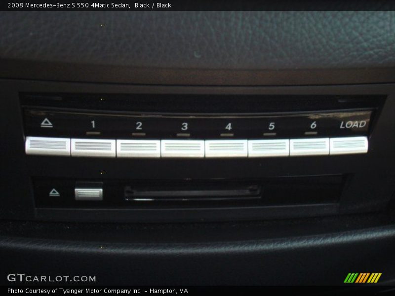 Black / Black 2008 Mercedes-Benz S 550 4Matic Sedan