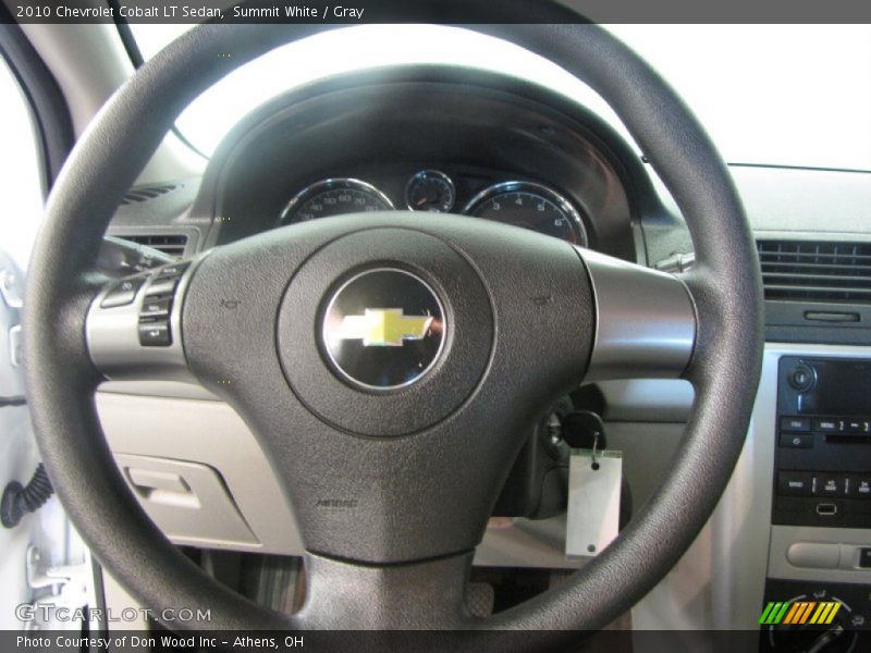 Summit White / Gray 2010 Chevrolet Cobalt LT Sedan