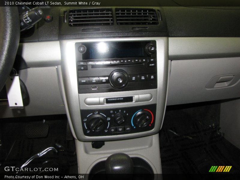 Summit White / Gray 2010 Chevrolet Cobalt LT Sedan