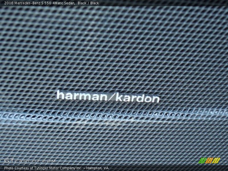 Black / Black 2008 Mercedes-Benz S 550 4Matic Sedan