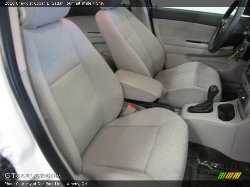 Summit White / Gray 2010 Chevrolet Cobalt LT Sedan