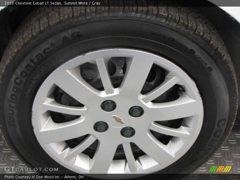 Summit White / Gray 2010 Chevrolet Cobalt LT Sedan