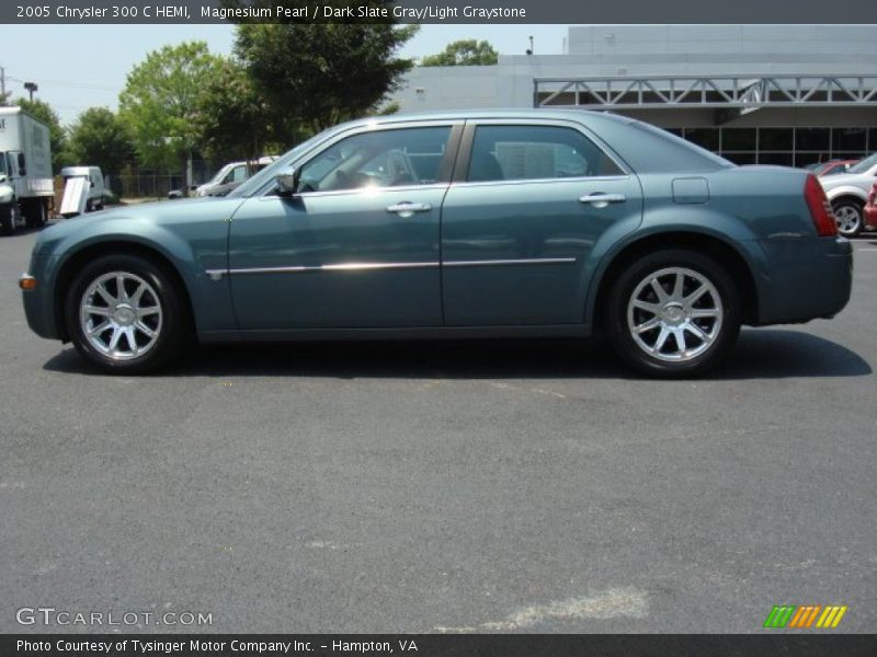 Magnesium Pearl / Dark Slate Gray/Light Graystone 2005 Chrysler 300 C HEMI