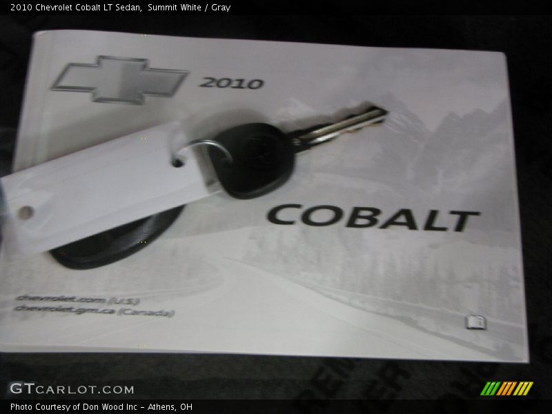 Summit White / Gray 2010 Chevrolet Cobalt LT Sedan