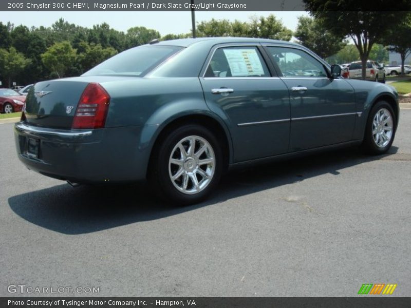 Magnesium Pearl / Dark Slate Gray/Light Graystone 2005 Chrysler 300 C HEMI