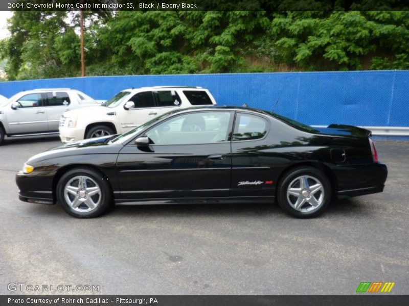 Black / Ebony Black 2004 Chevrolet Monte Carlo Intimidator SS