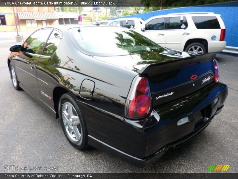 Black / Ebony Black 2004 Chevrolet Monte Carlo Intimidator SS