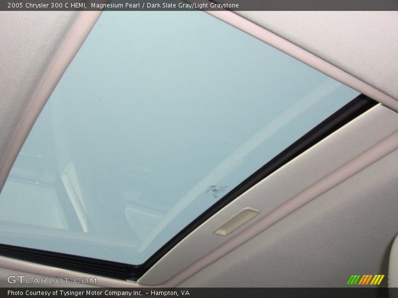 Magnesium Pearl / Dark Slate Gray/Light Graystone 2005 Chrysler 300 C HEMI