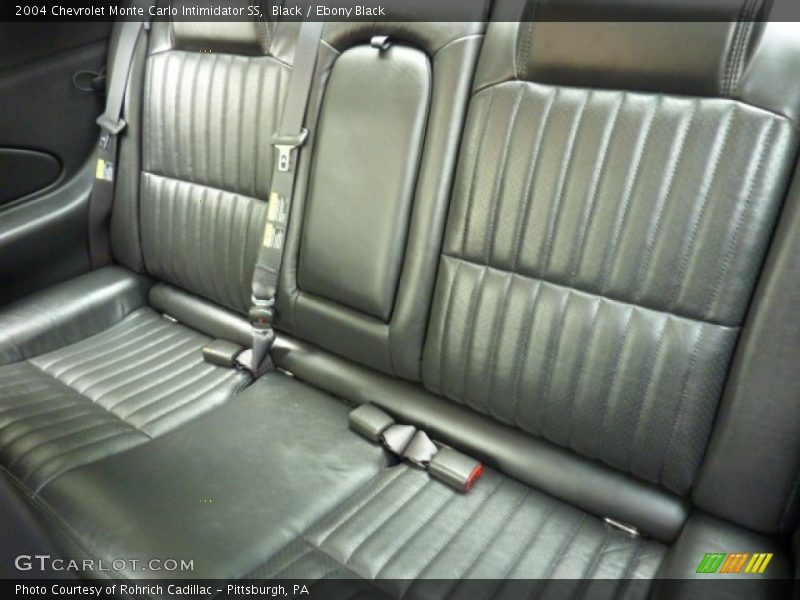  2004 Monte Carlo Intimidator SS Ebony Black Interior
