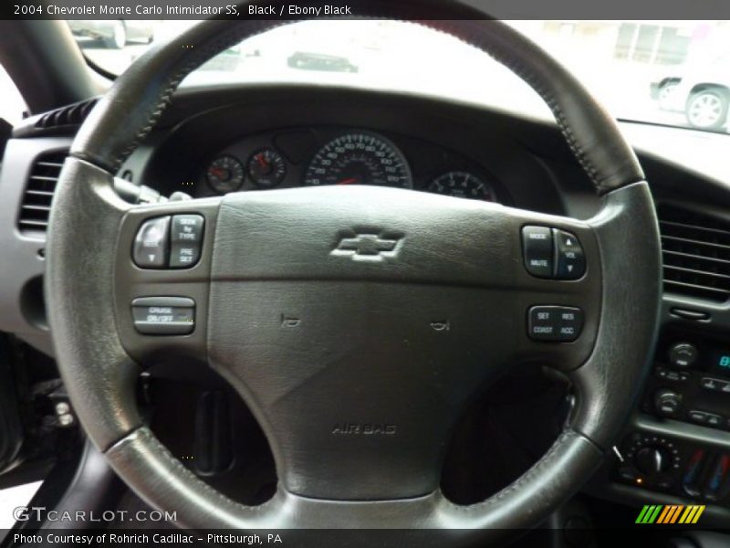 Black / Ebony Black 2004 Chevrolet Monte Carlo Intimidator SS