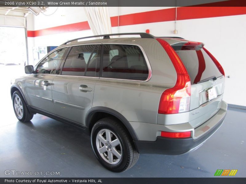Willow Green Metallic / Sandstone 2008 Volvo XC90 3.2