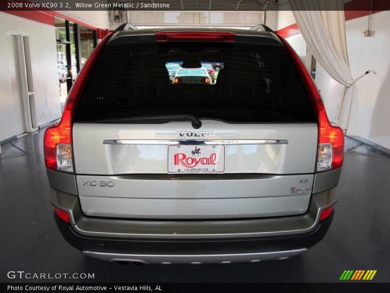 Willow Green Metallic / Sandstone 2008 Volvo XC90 3.2