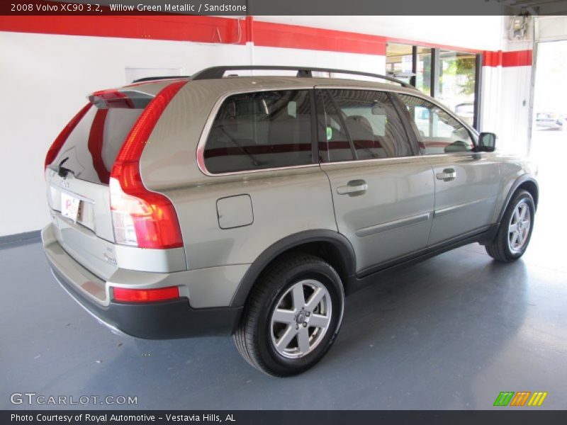 Willow Green Metallic / Sandstone 2008 Volvo XC90 3.2