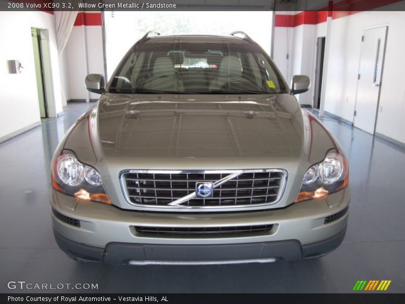 Willow Green Metallic / Sandstone 2008 Volvo XC90 3.2