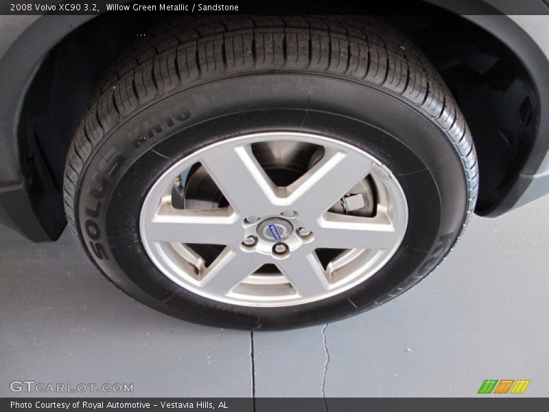 Willow Green Metallic / Sandstone 2008 Volvo XC90 3.2