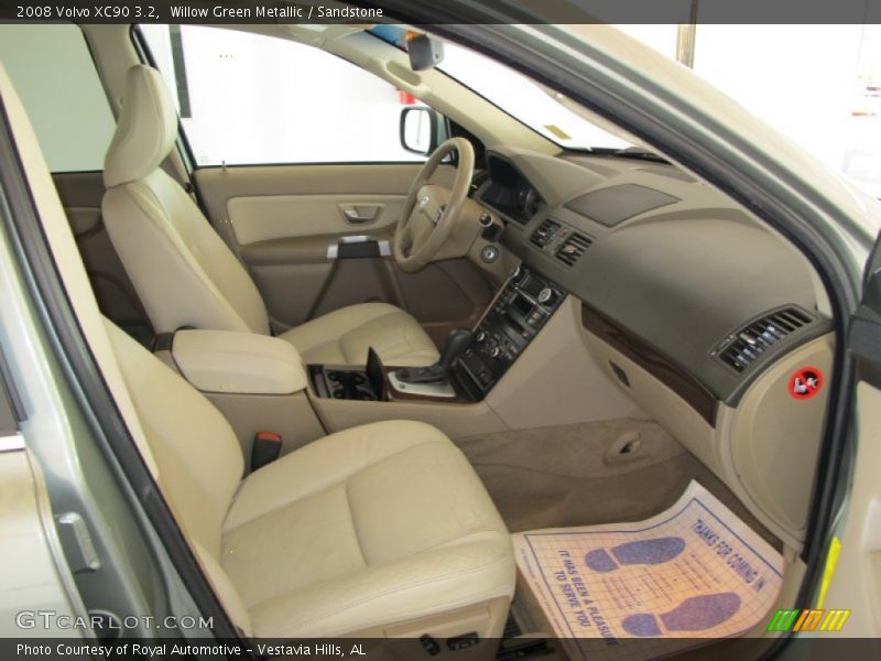 Willow Green Metallic / Sandstone 2008 Volvo XC90 3.2