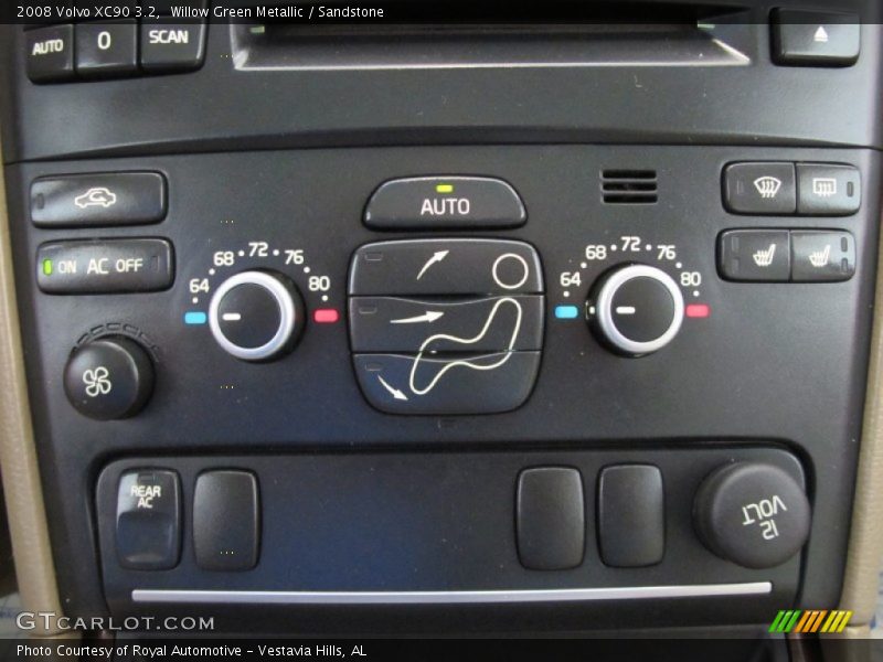Willow Green Metallic / Sandstone 2008 Volvo XC90 3.2