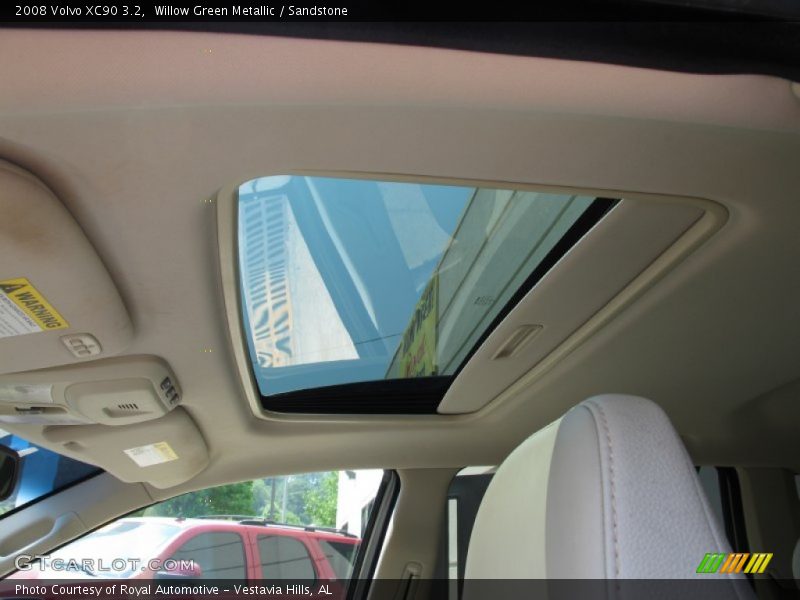 Willow Green Metallic / Sandstone 2008 Volvo XC90 3.2