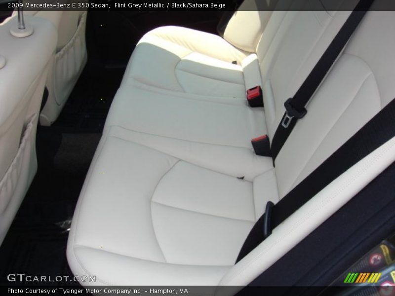 Flint Grey Metallic / Black/Sahara Beige 2009 Mercedes-Benz E 350 Sedan