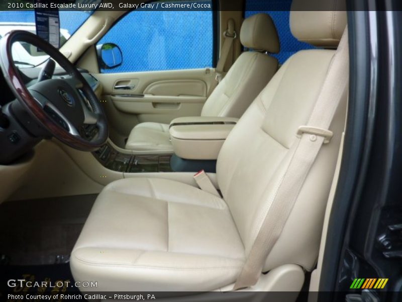 Galaxy Gray / Cashmere/Cocoa 2010 Cadillac Escalade Luxury AWD