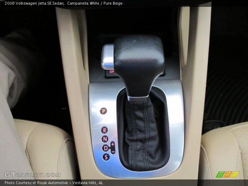 Campanella White / Pure Beige 2008 Volkswagen Jetta SE Sedan