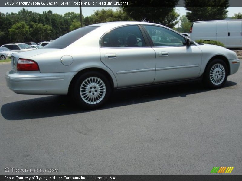 Silver Frost Metallic / Medium Graphite 2005 Mercury Sable GS Sedan