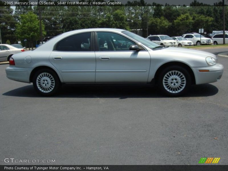 Silver Frost Metallic / Medium Graphite 2005 Mercury Sable GS Sedan