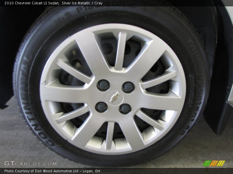 Silver Ice Metallic / Gray 2010 Chevrolet Cobalt LS Sedan