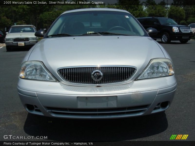 Silver Frost Metallic / Medium Graphite 2005 Mercury Sable GS Sedan