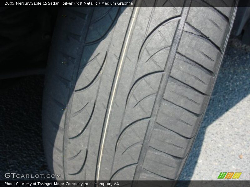 Silver Frost Metallic / Medium Graphite 2005 Mercury Sable GS Sedan