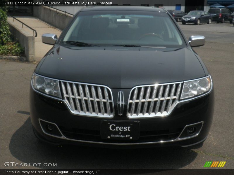 Tuxedo Black Metallic / Dark Charcoal 2011 Lincoln MKZ AWD