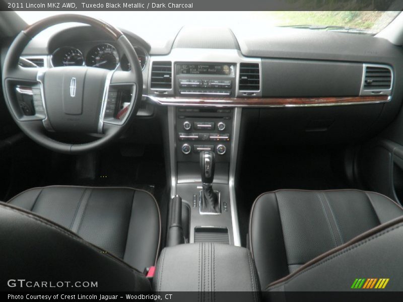 Tuxedo Black Metallic / Dark Charcoal 2011 Lincoln MKZ AWD