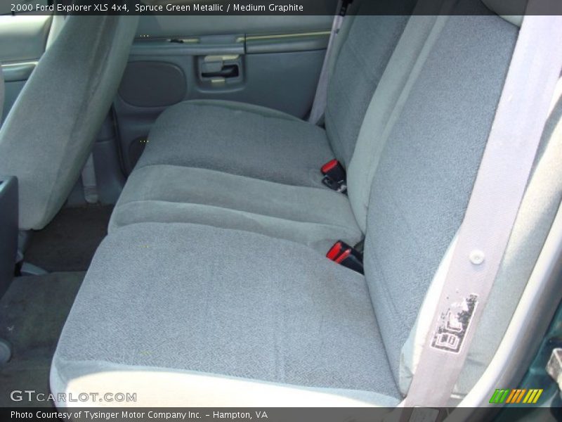 Spruce Green Metallic / Medium Graphite 2000 Ford Explorer XLS 4x4