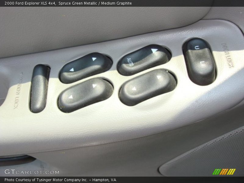 Spruce Green Metallic / Medium Graphite 2000 Ford Explorer XLS 4x4