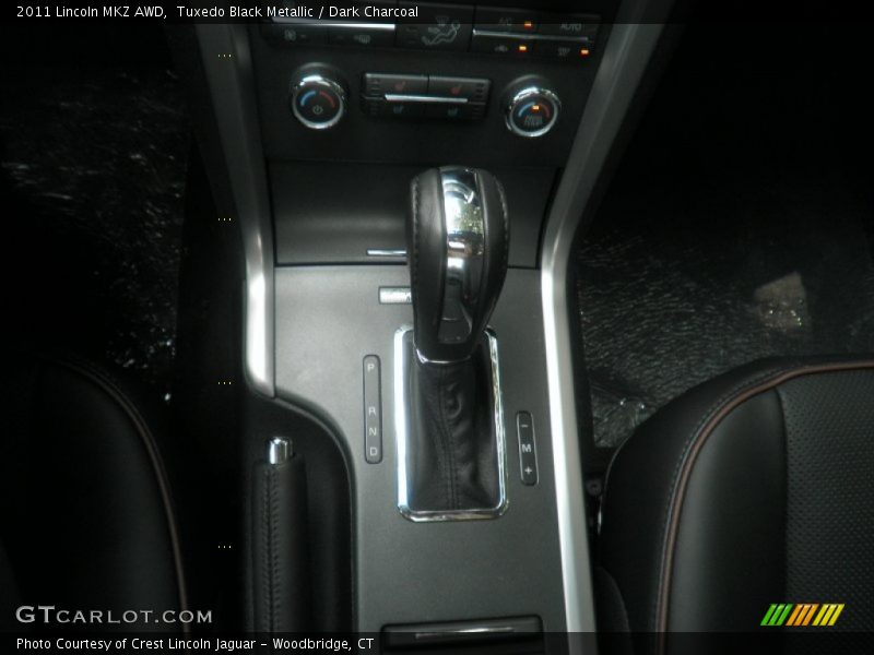 Tuxedo Black Metallic / Dark Charcoal 2011 Lincoln MKZ AWD